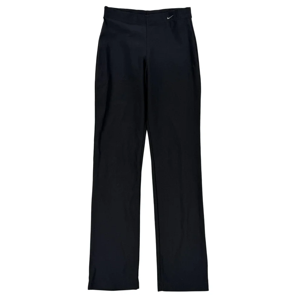 Nike Pants Womens Small Black Slim Track Pants Elastic Waist Athletic Gym